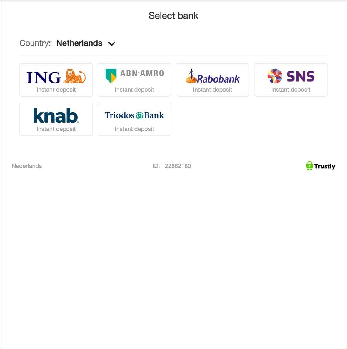 Trustly banken